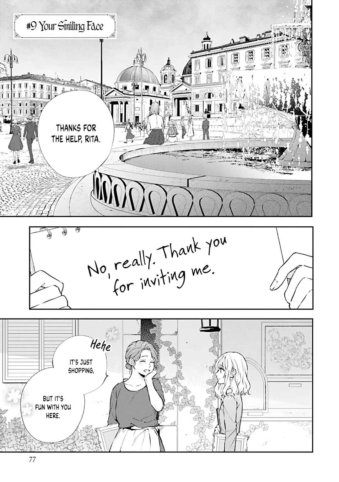 Page 3 Chapter 9 Koyoi, Lorenzi-ke de Kanbi naru Chuusei wo