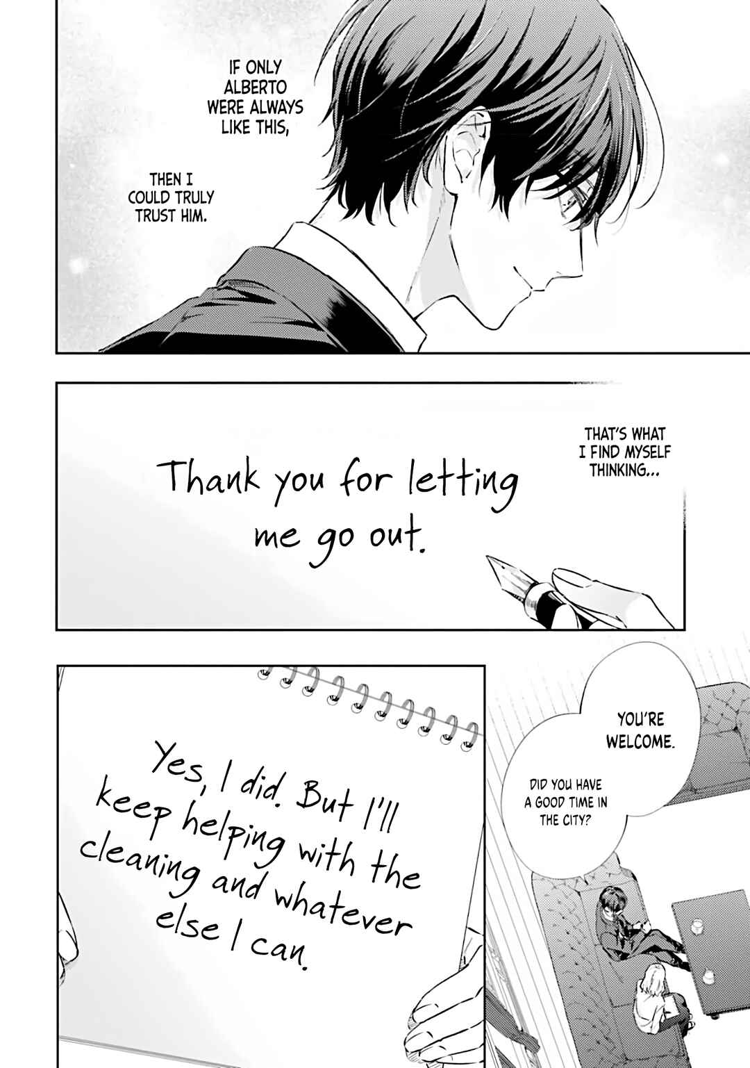 Page 32 Chapter 9 Koyoi, Lorenzi-ke de Kanbi naru Chuusei wo