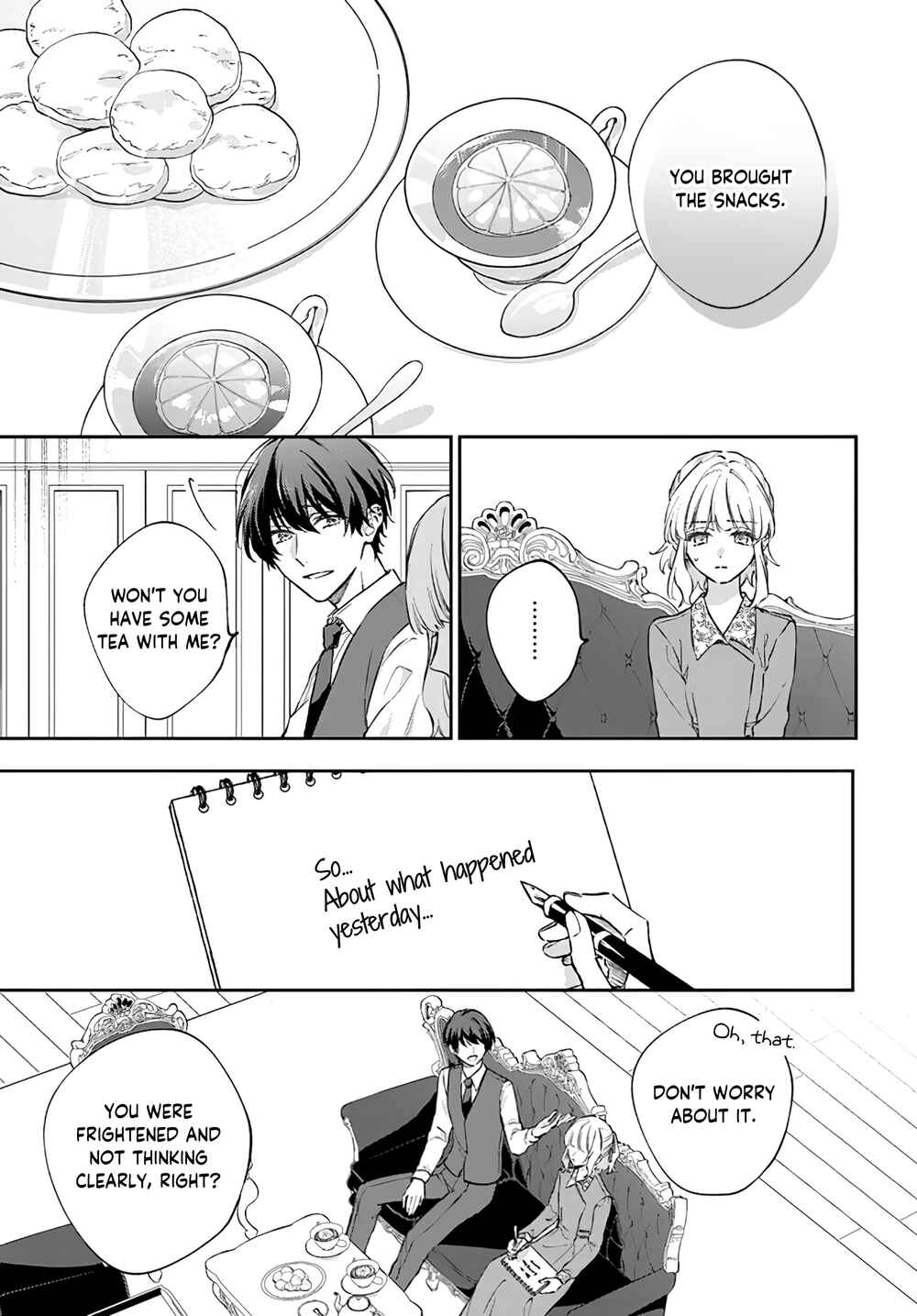 Page 23 Chapter 7 Koyoi, Lorenzi-ke de Kanbi naru Chuusei wo