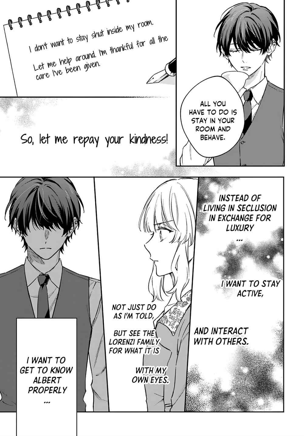 Page 27 Chapter 7 Koyoi, Lorenzi-ke de Kanbi naru Chuusei wo