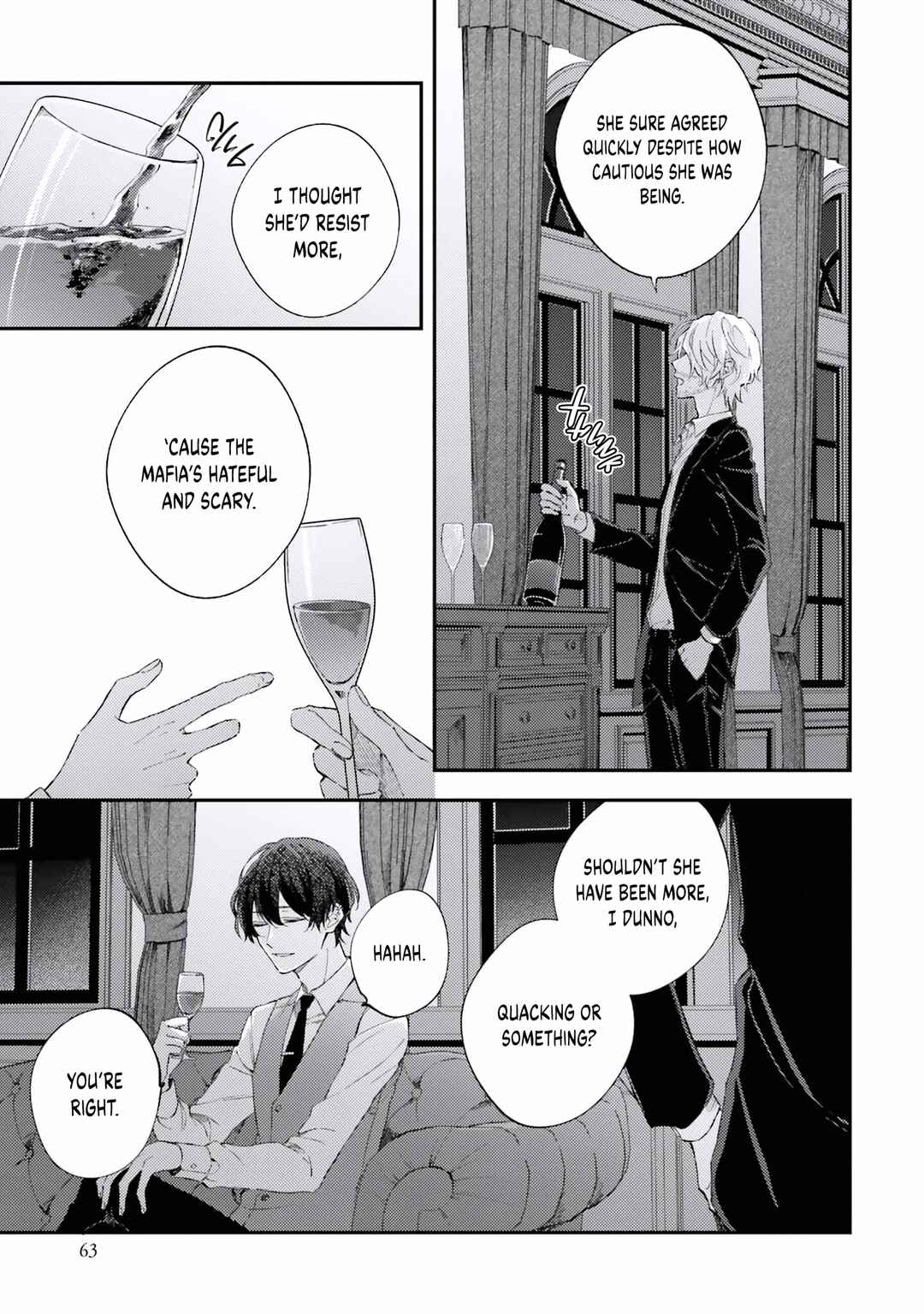 Page 27 Chapter 2 Koyoi, Lorenzi-ke de Kanbi naru Chuusei wo