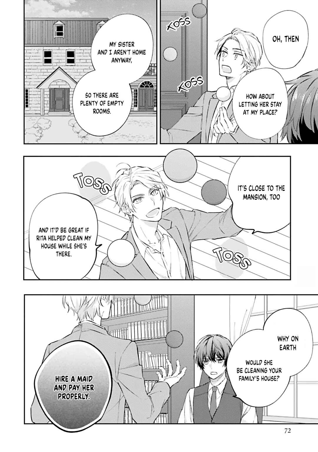 Page 36 Chapter 8 Koyoi, Lorenzi-ke de Kanbi naru Chuusei wo