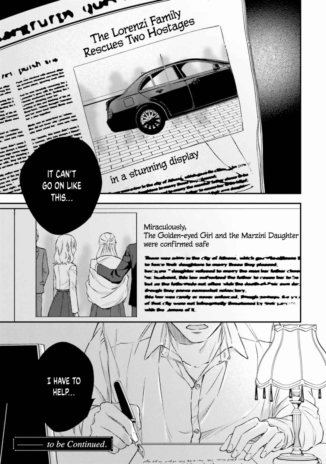 Page 34 Chapter 6 Koyoi, Lorenzi-ke de Kanbi naru Chuusei wo