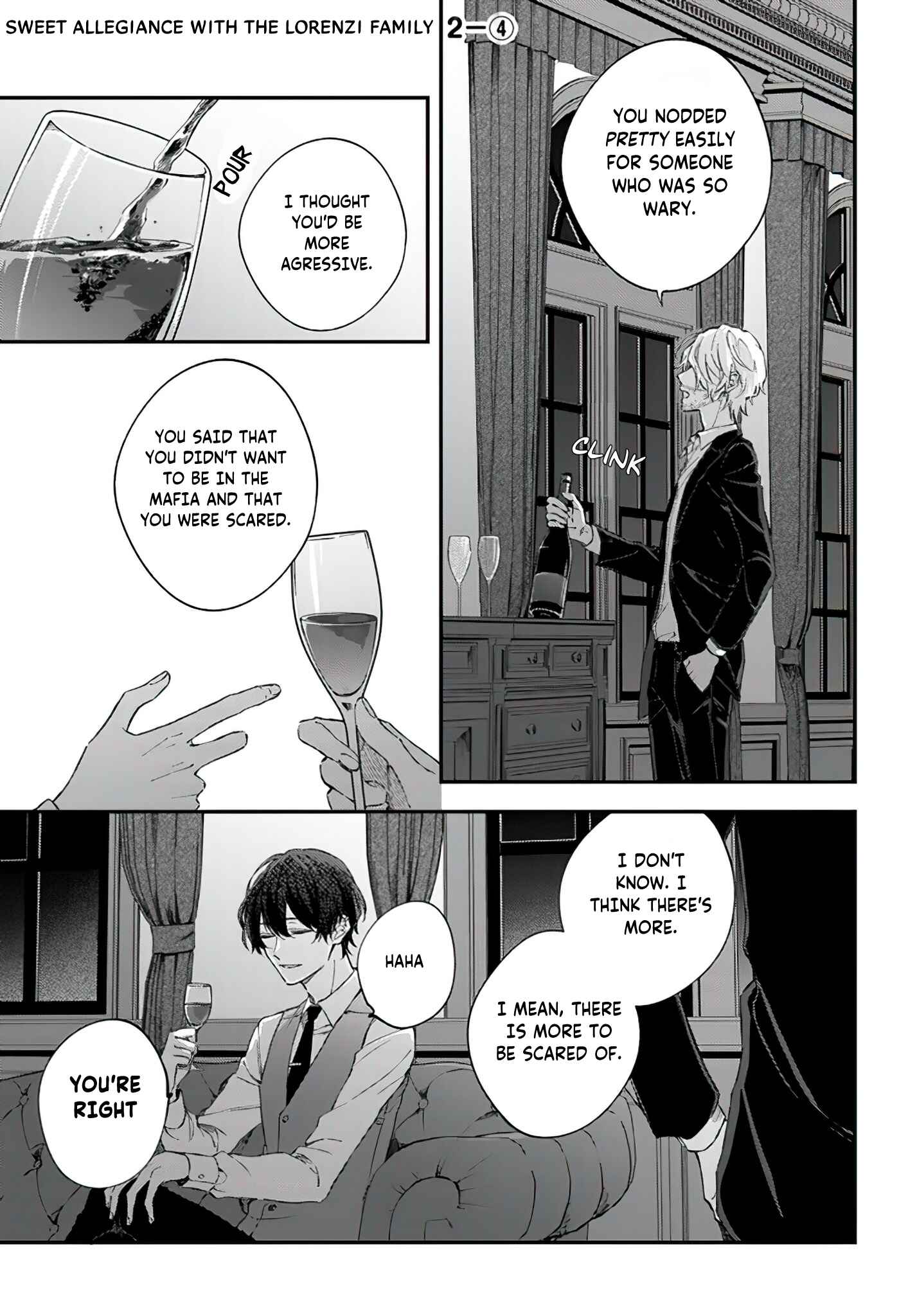 Page 1 Chapter 2.4 Koyoi, Lorenzi-ke de Kanbi naru Chuusei wo
