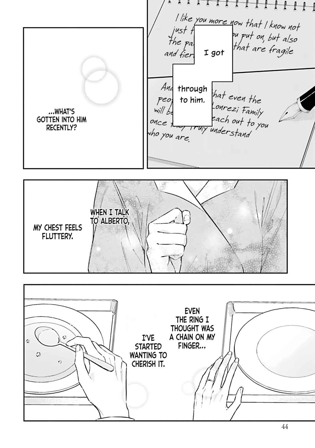 Page 6 Chapter 12 Koyoi, Lorenzi-ke de Kanbi naru Chuusei wo