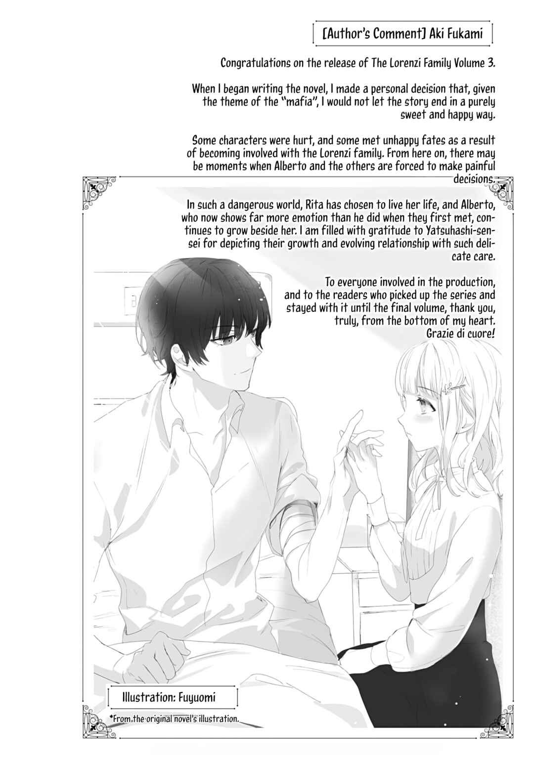 Page 38 Chapter 15 Koyoi, Lorenzi-ke de Kanbi naru Chuusei wo