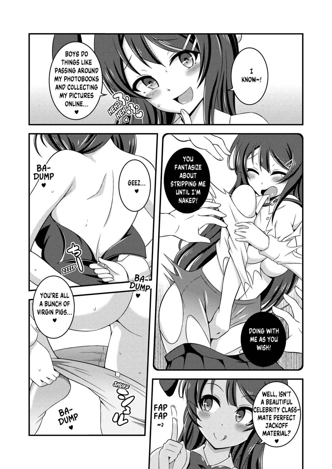 Page 9 Chapter Unknown_2dbe Futanari Exhibitionist Syndrome (Rascal Does Not Dream of Bunny Girl Senpai)