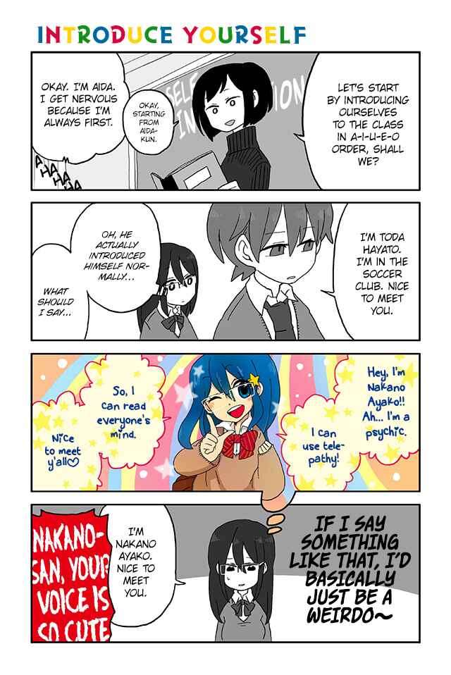 Page 1 Chapter 6 Mousou Telepathy