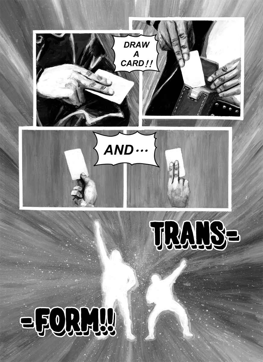 Page 11 Chapter Unknown_2bb2 We Were Reincarnated Into a World Overrun by Monsters, but It’s No Big Deal Because God Gave Us a Deck of Mysterious Cards That Enable Incredible Transformations, So We’re Going To Work Together To Save This World: The Manga