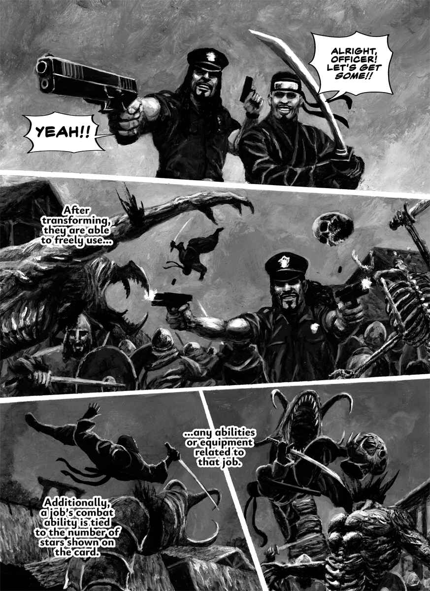 Page 15 Chapter Unknown_2bb2 We Were Reincarnated Into a World Overrun by Monsters, but It’s No Big Deal Because God Gave Us a Deck of Mysterious Cards That Enable Incredible Transformations, So We’re Going To Work Together To Save This World: The Manga