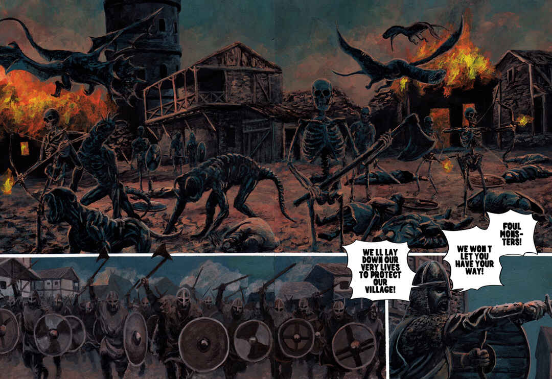 Page 3 Chapter Unknown_2bb2 We Were Reincarnated Into a World Overrun by Monsters, but It’s No Big Deal Because God Gave Us a Deck of Mysterious Cards That Enable Incredible Transformations, So We’re Going To Work Together To Save This World: The Manga