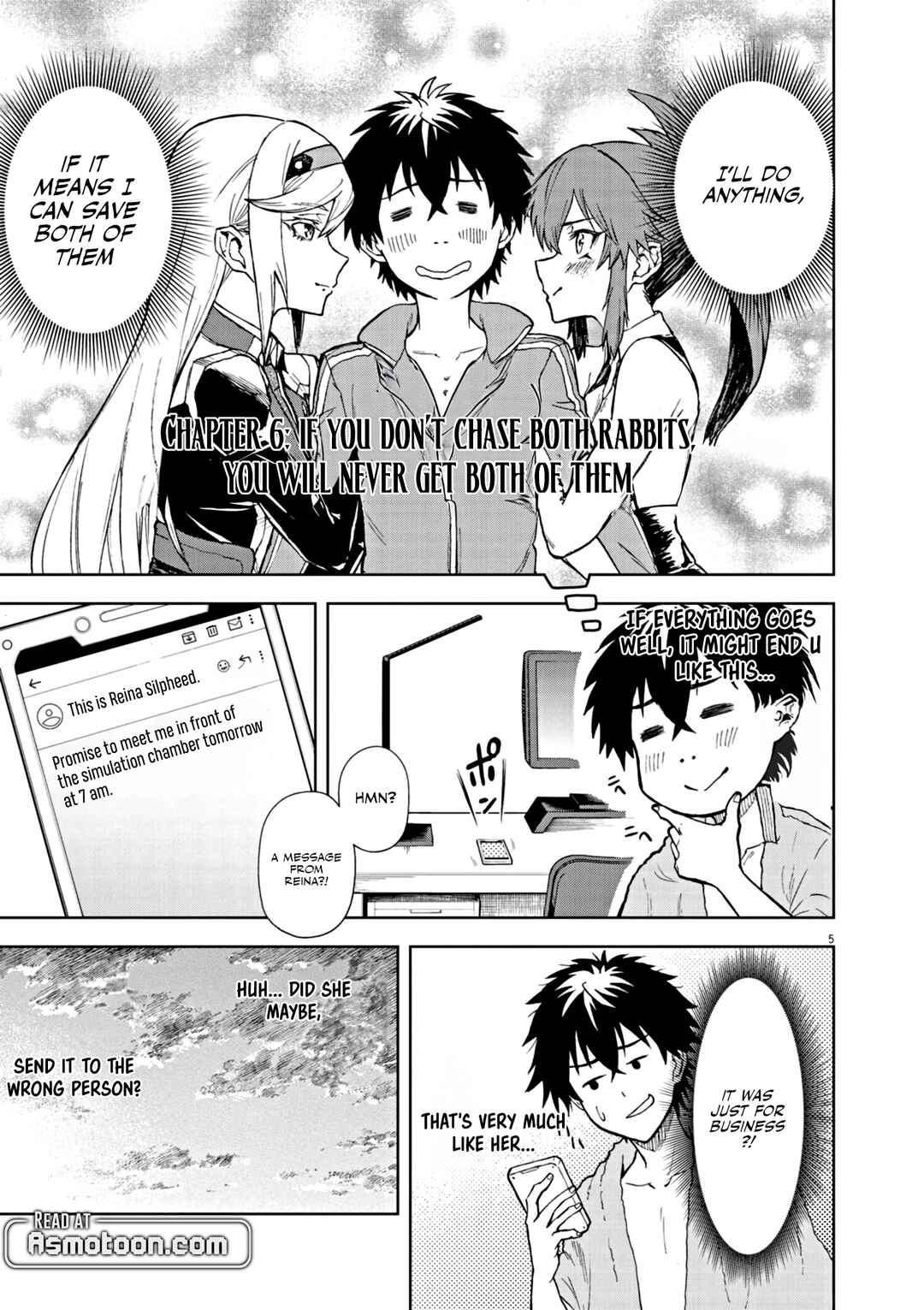 Page 6 Chapter 6 Sekai Saikyou no Kishi wa, Kanarazu Shinu Heroine wo Sukuu Tame Isekai Demo Saikyou no Kishi to Naru ~Ryoutei ni Hana wo, Ryoute ni Ken wo~