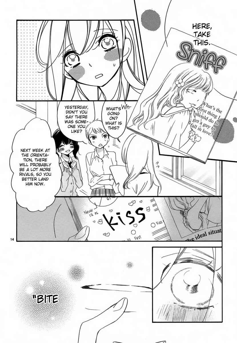 Page 15 Chapter 2 Hana ni, Kamitsuku
