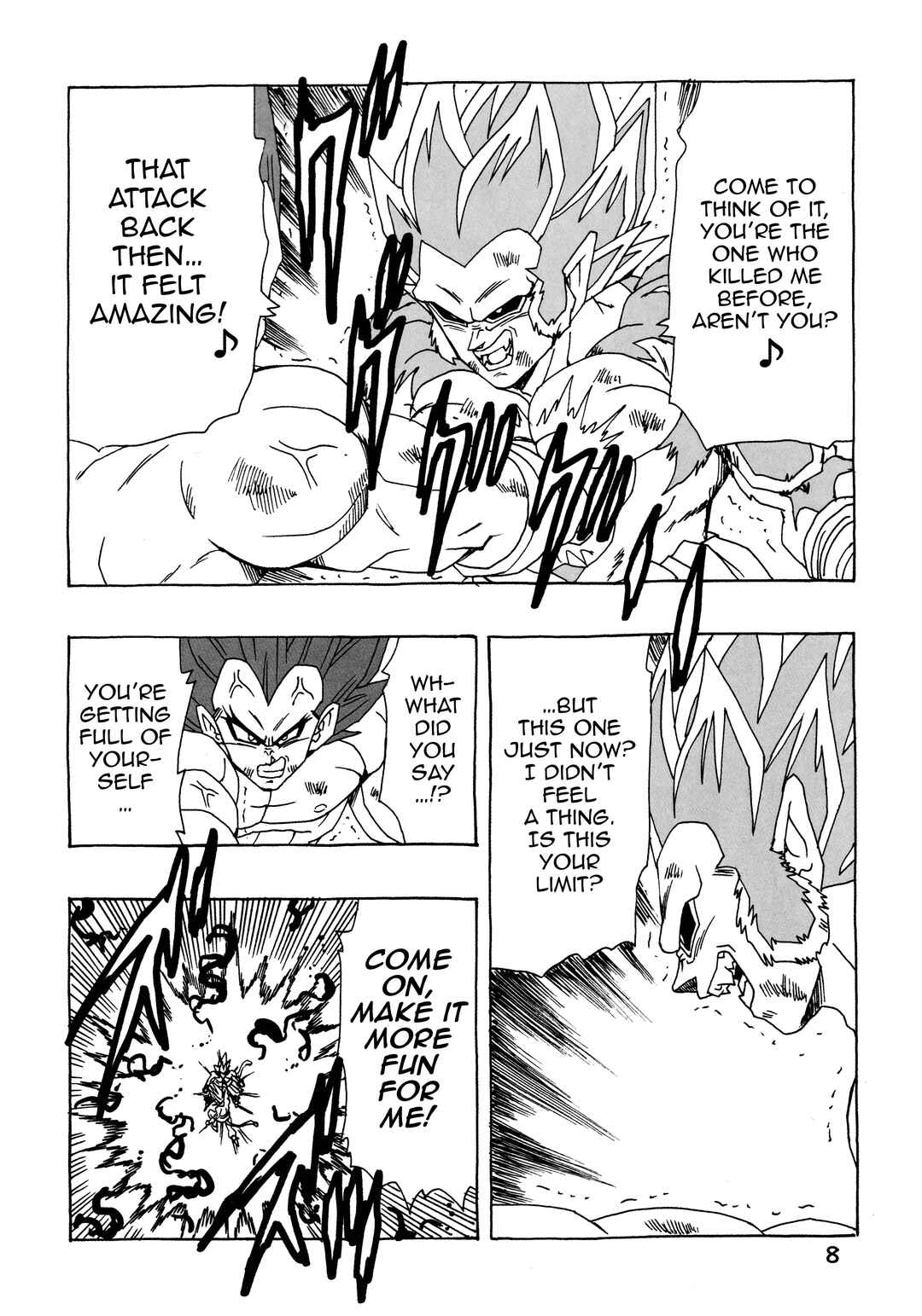 Page 8 Chapter 30 Dragon Ball AF (Young Jijii)