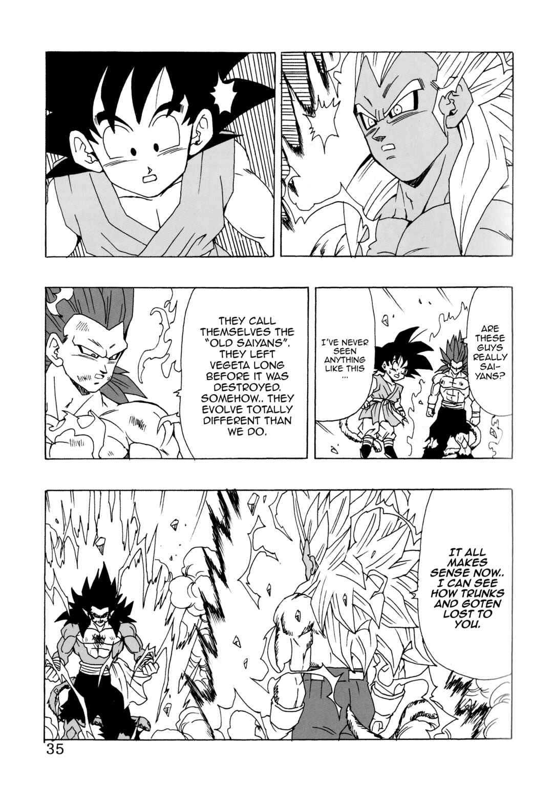 Page 36 Chapter 25 Dragon Ball AF (Young Jijii)