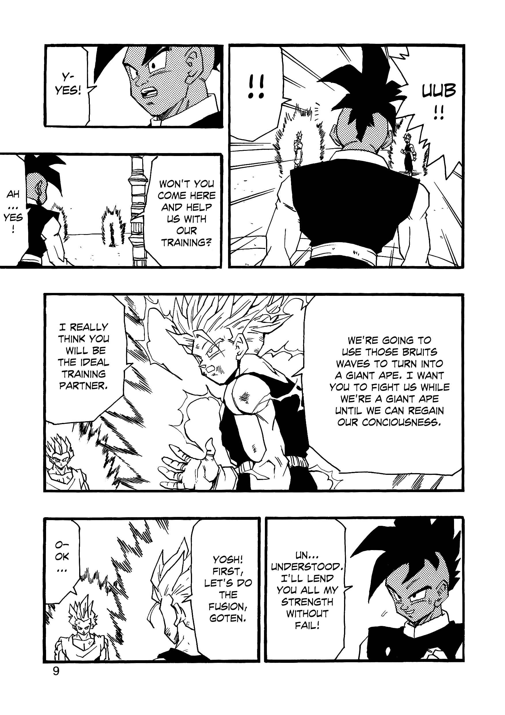 Page 10 Chapter 6 Dragon Ball AF (Young Jijii)