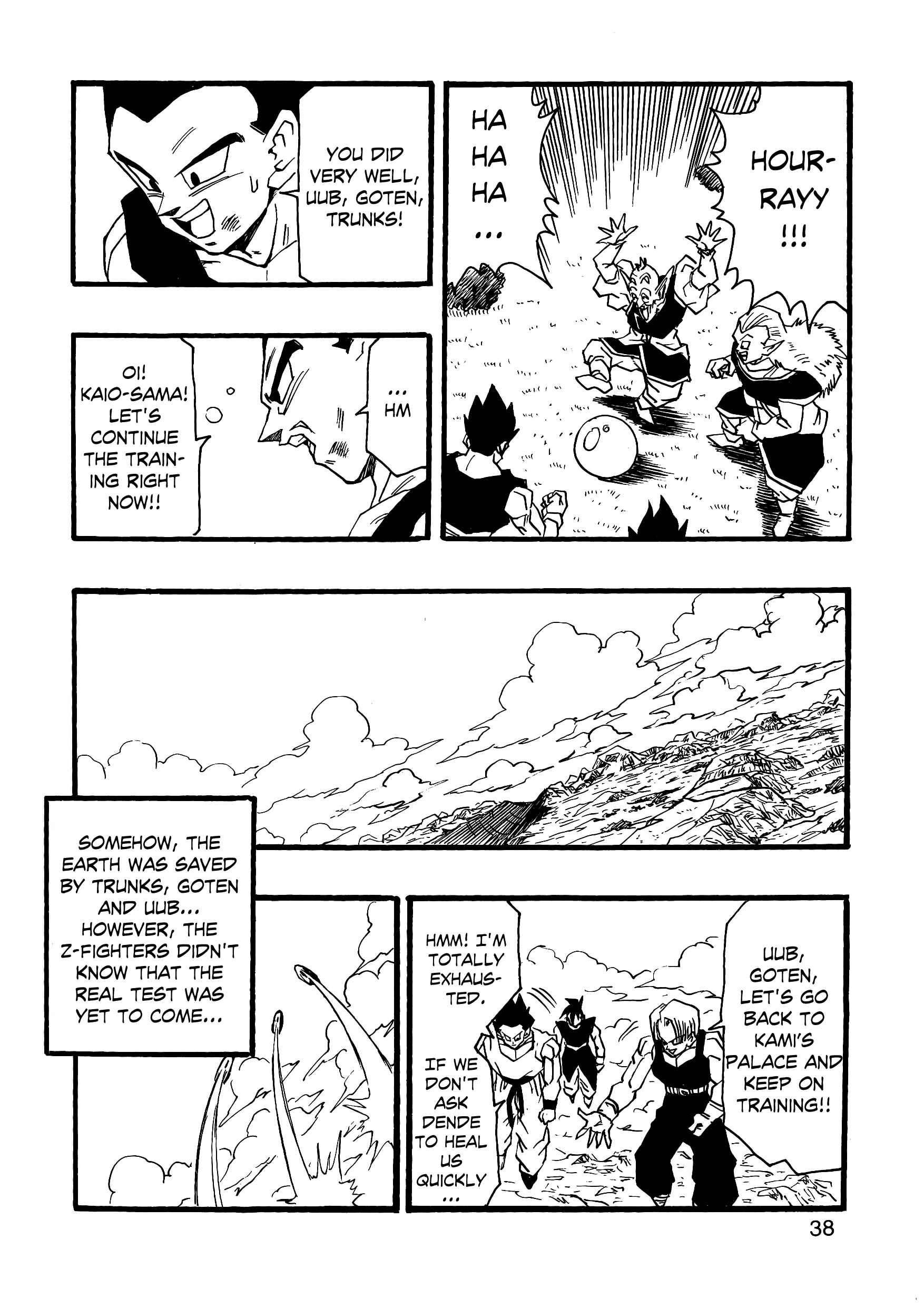 Page 39 Chapter 6 Dragon Ball AF (Young Jijii)