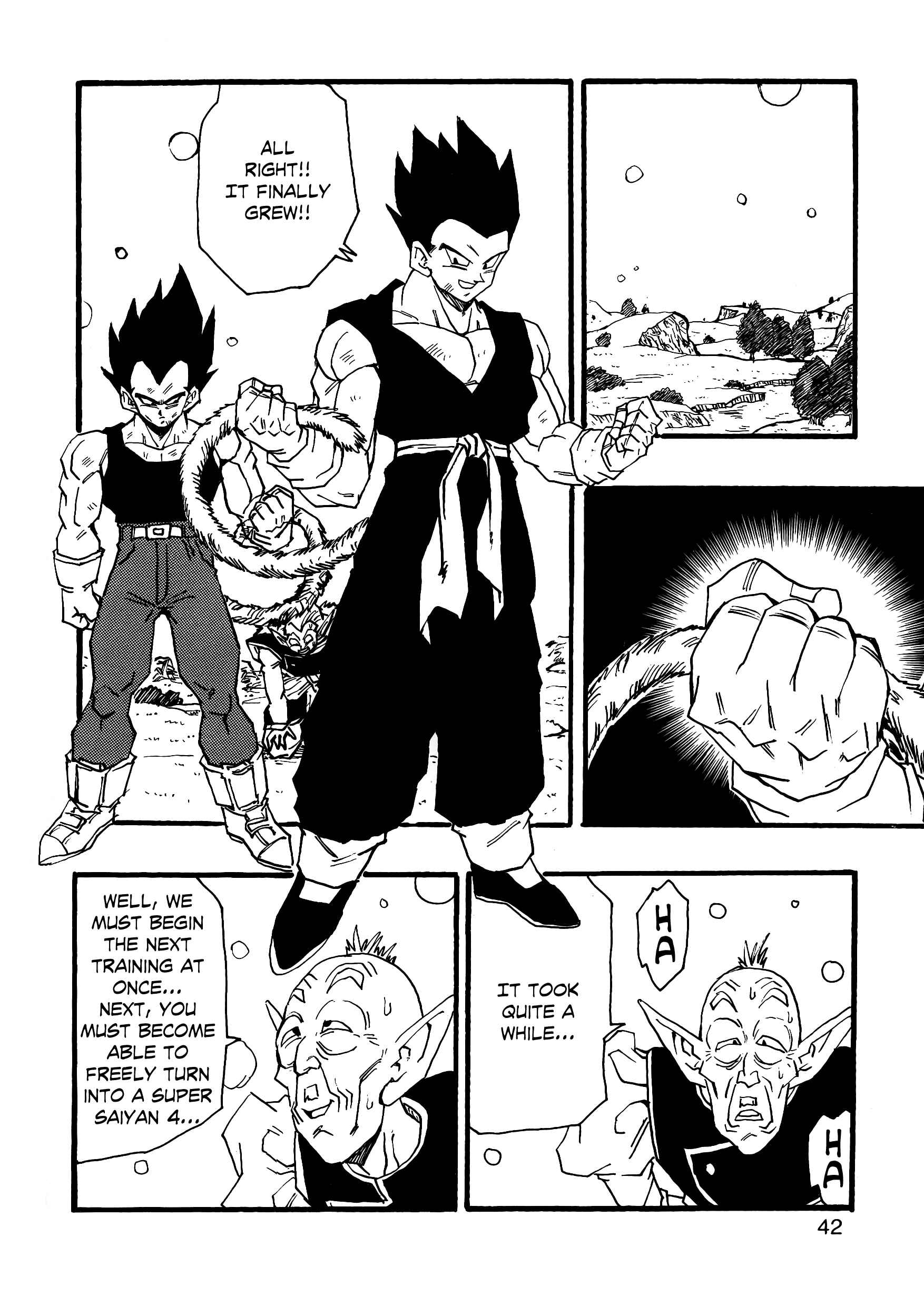 Page 43 Chapter 6 Dragon Ball AF (Young Jijii)
