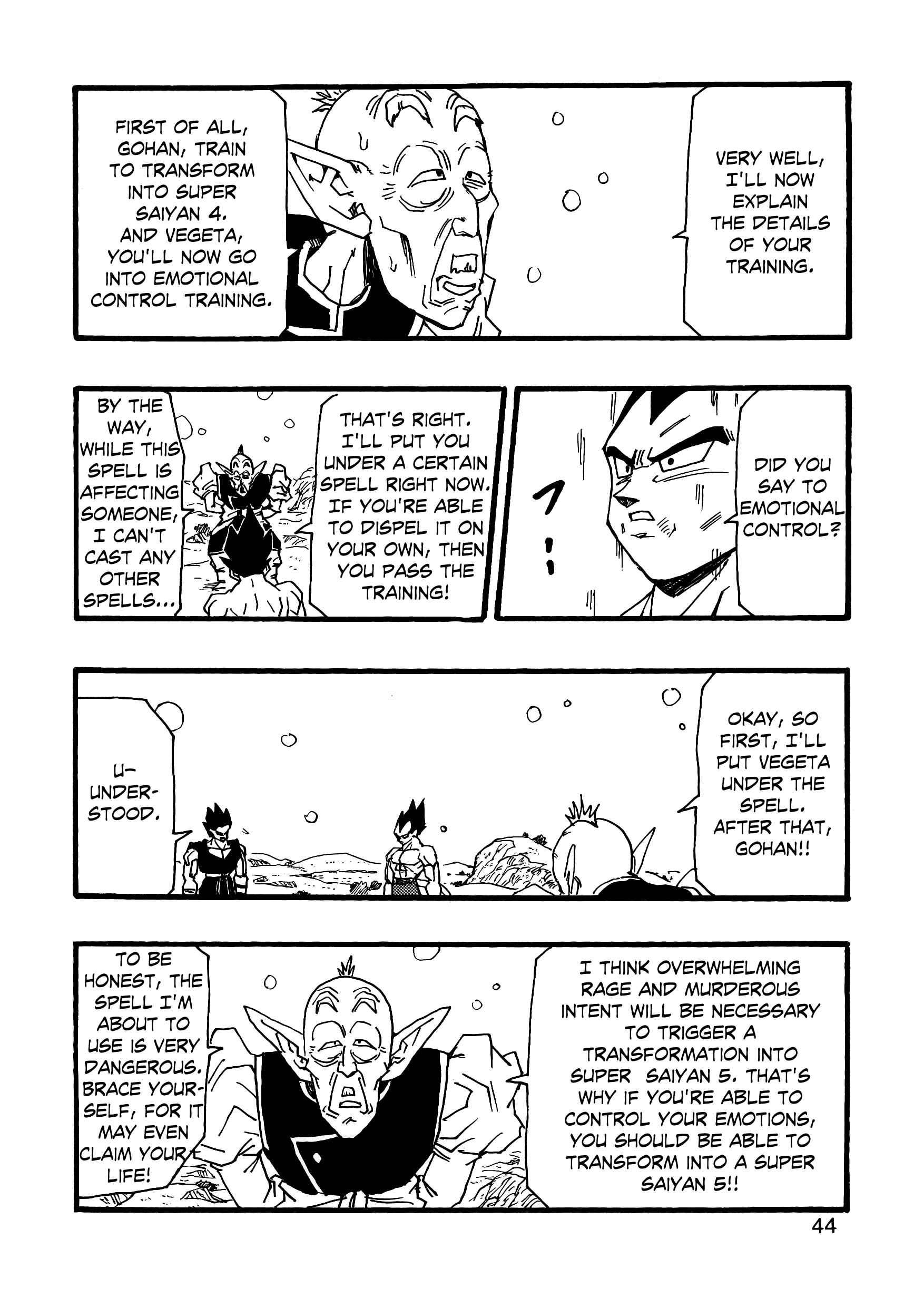 Page 45 Chapter 6 Dragon Ball AF (Young Jijii)