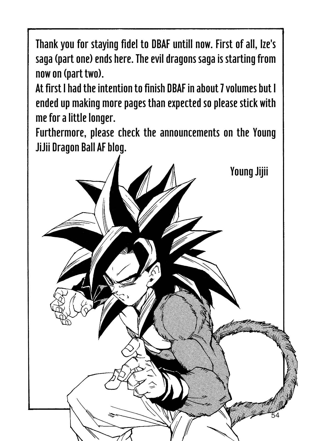 Page 57 Chapter 4 Dragon Ball AF (Young Jijii)