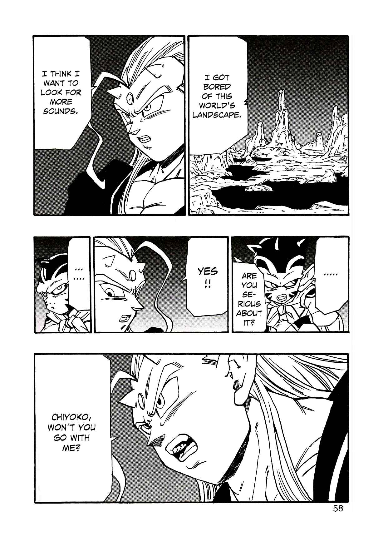 Page 61 Chapter 4 Dragon Ball AF (Young Jijii)