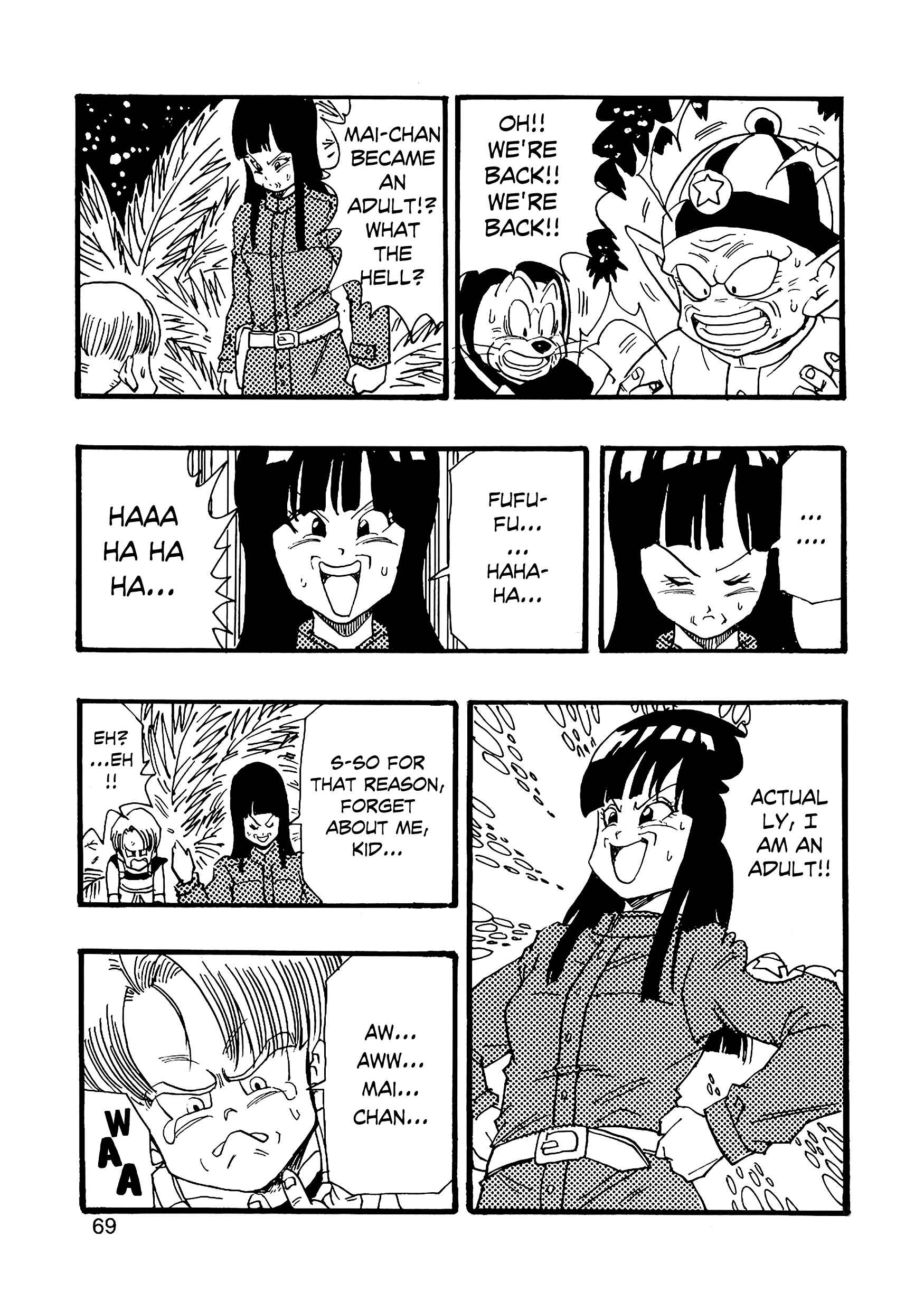 Page 70 Chapter 8 Dragon Ball AF (Young Jijii)