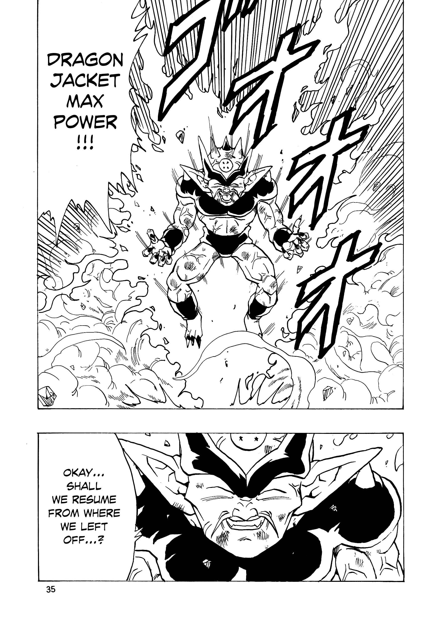 Page 36 Chapter 15 Dragon Ball AF (Young Jijii)