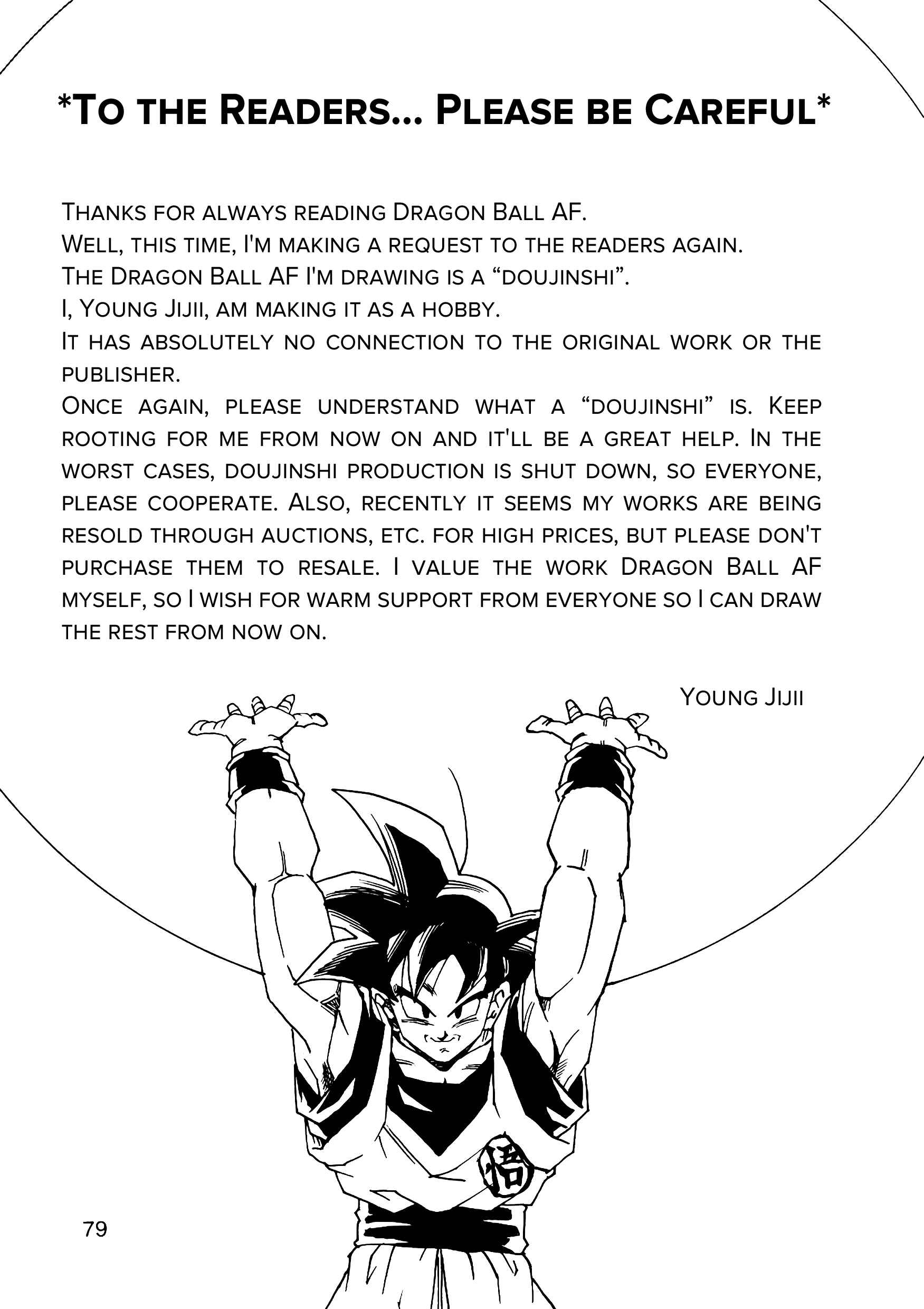 Page 80 Chapter 9 Dragon Ball AF (Young Jijii)