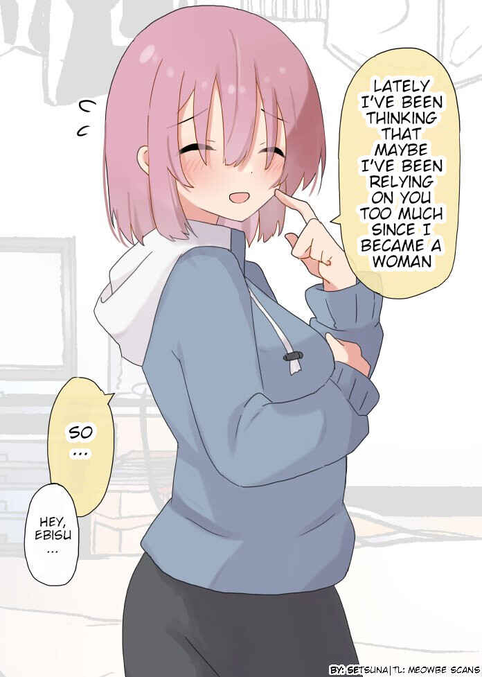 Page 1 Chapter 14 TS Musume Ebisu-kun