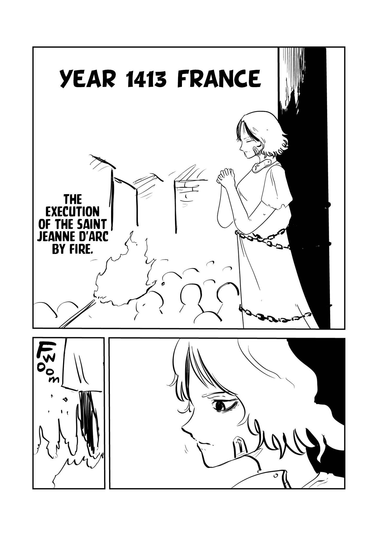 Page 1 Chapter Unknown_961d A Story About an Otaku Saving Jeanne dArc