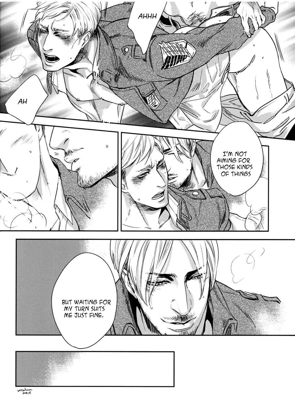 Page 22 Chapter Unknown_f708 Attack on Titan - Keeper of the Flame (Doujinshi)