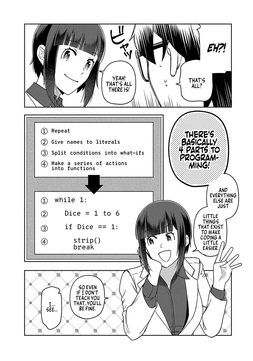 Page 12 Chapter 15 E, Shanai System Subete Wanope shiteiru Watashi wo Kaiko desu ka?