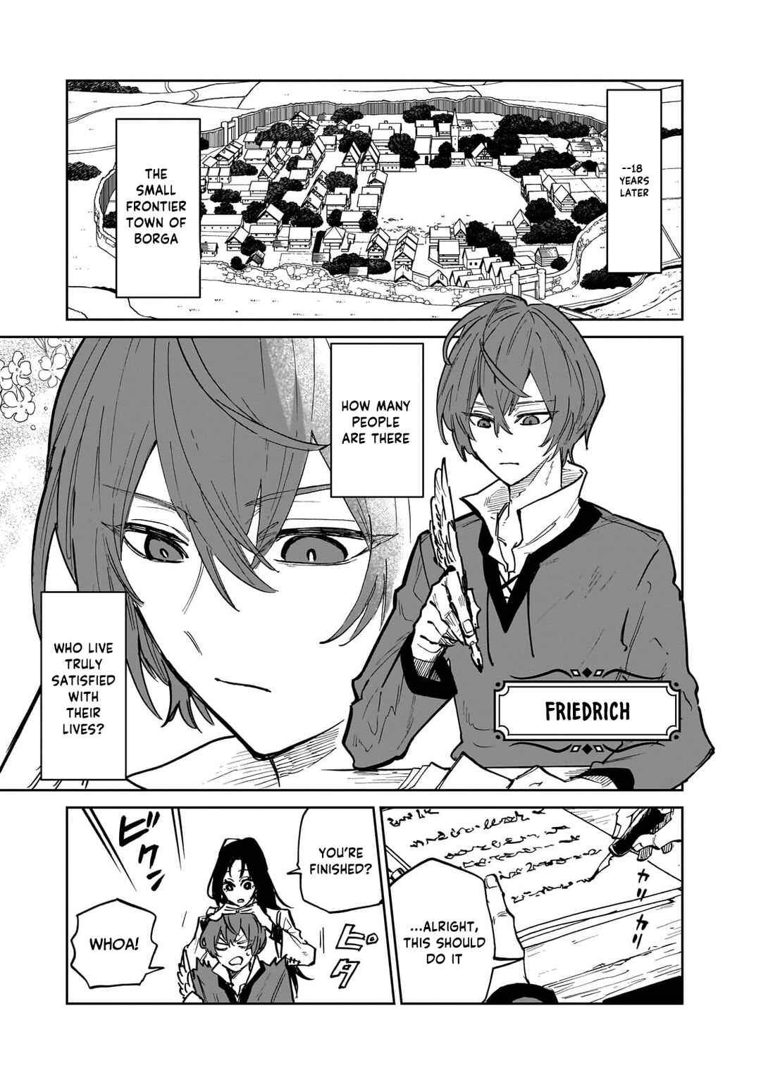 Page 4 Chapter 1 Friedrich no Senjou - Shinku no Tensai Gunshi, Uso Kara Hajimeru Eiyuutan