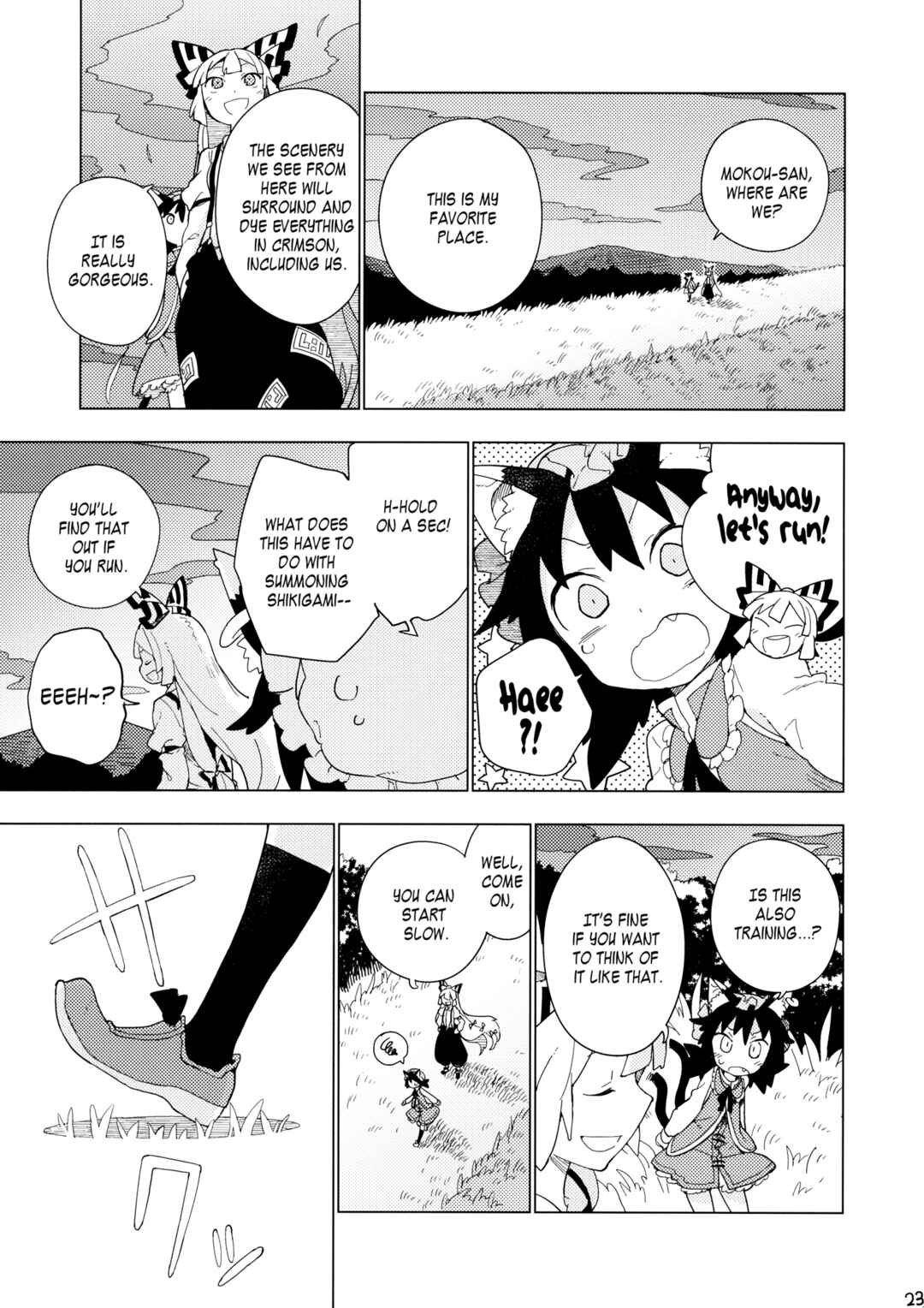 Page 22 Chapter Unknown_3257 Touhou - Sonomama (Doujinshi)