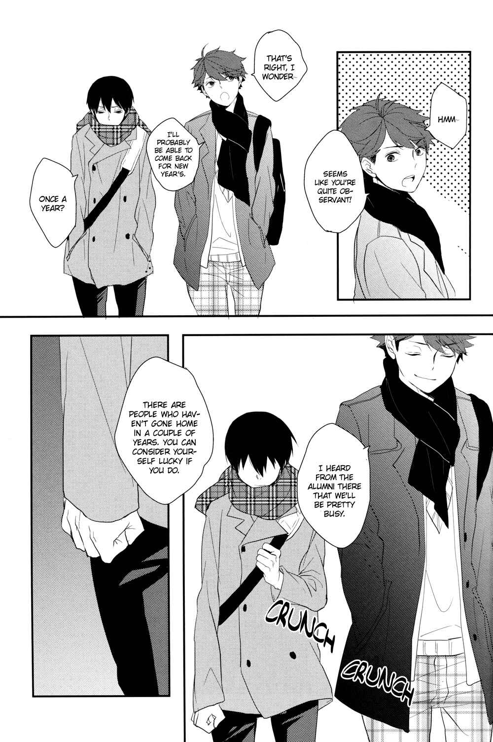 Page 12 Chapter Unknown_5fb5 Haikyuu!! - Fuyu Michi Sanpo (Doujinshi)