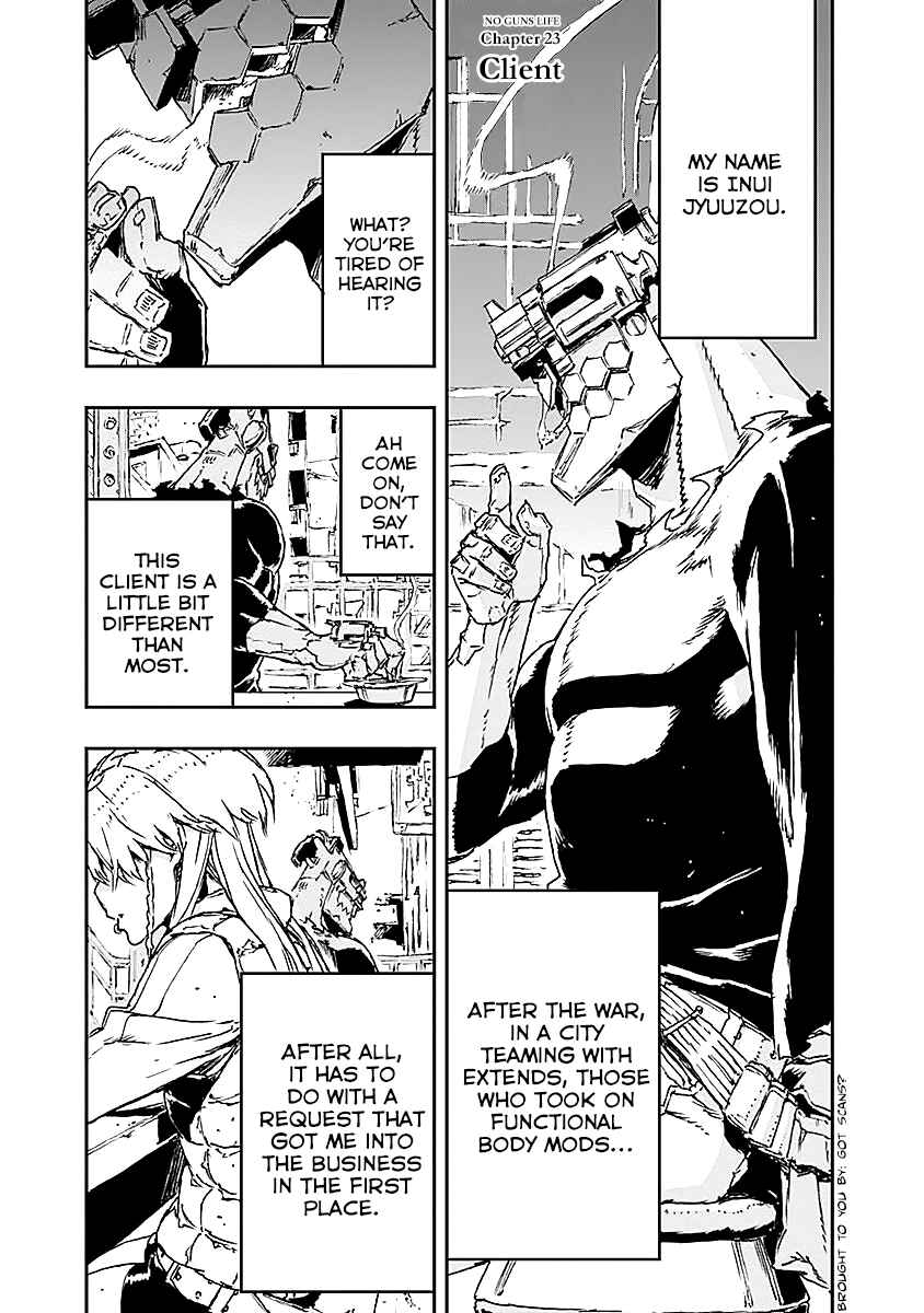 Page 1 Chapter 23 No Guns Life