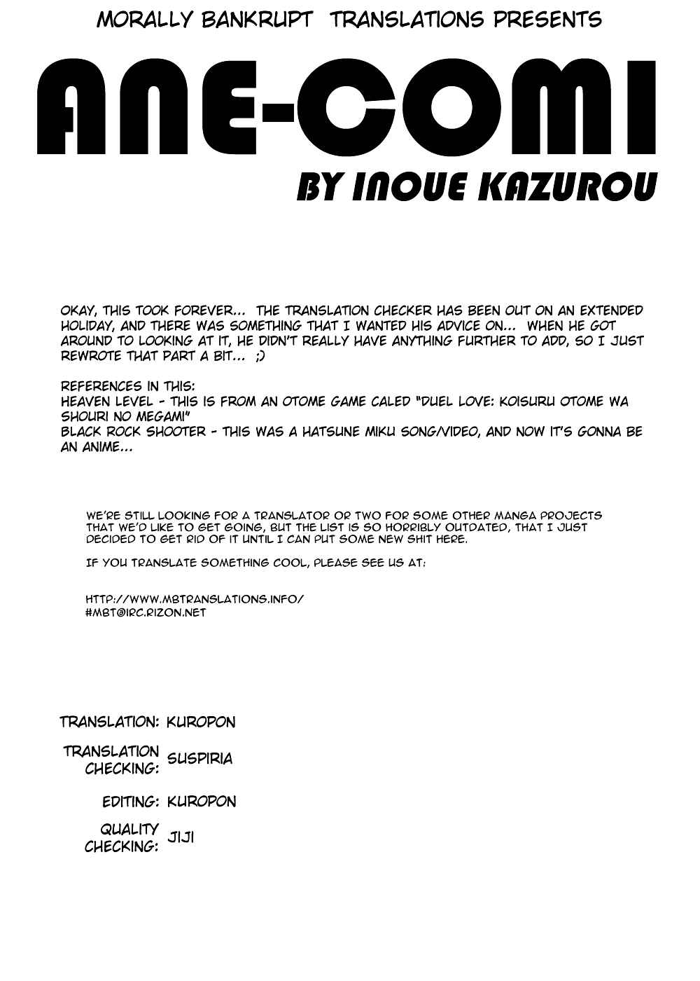 Page 1 Chapter 3 Ane Comi