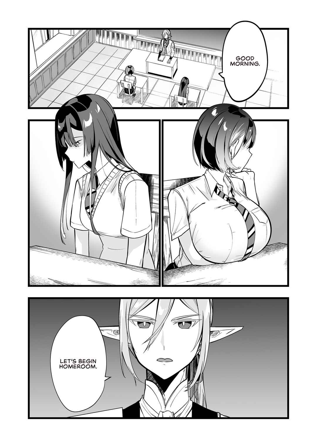 Page 1 Chapter 32 Ano Toki Tasukete Itadaita Monster Musume desu. Isekai Ossan Kyoushi Totsuzen no Moteki ni Konwaku suru