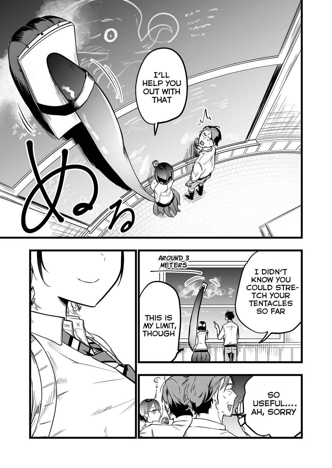 Page 6 Chapter 3 Ano Toki Tasukete Itadaita Monster Musume desu. Isekai Ossan Kyoushi Totsuzen no Moteki ni Konwaku suru
