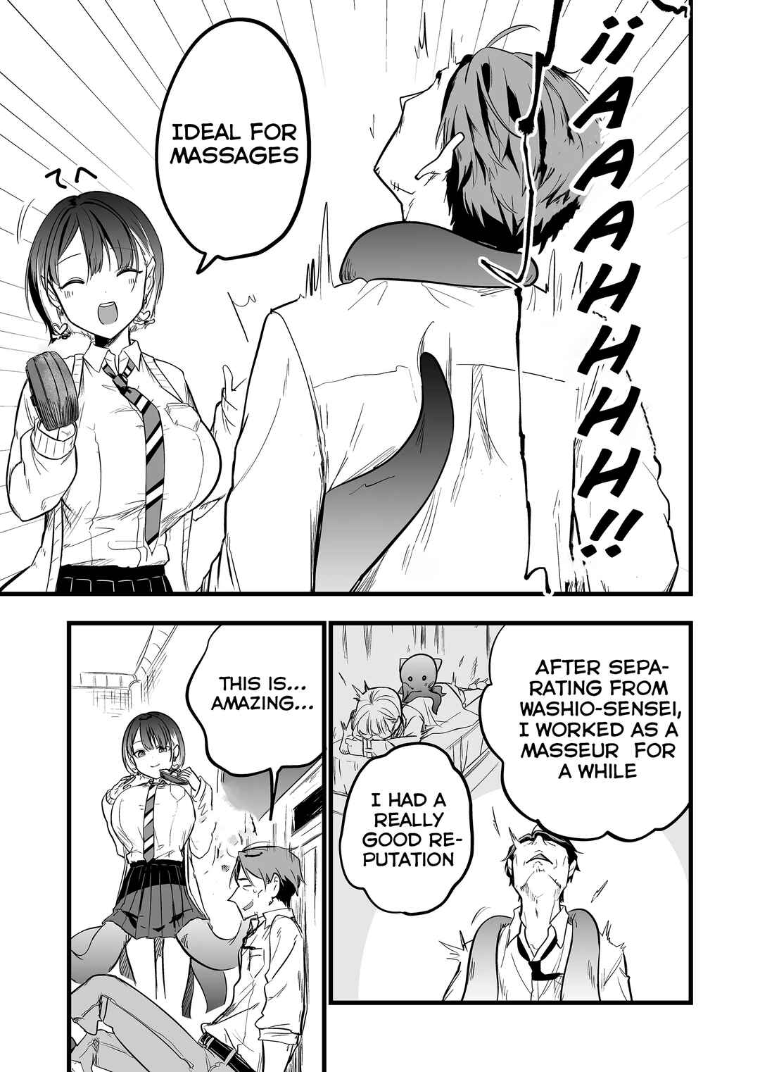 Page 8 Chapter 3 Ano Toki Tasukete Itadaita Monster Musume desu. Isekai Ossan Kyoushi Totsuzen no Moteki ni Konwaku suru