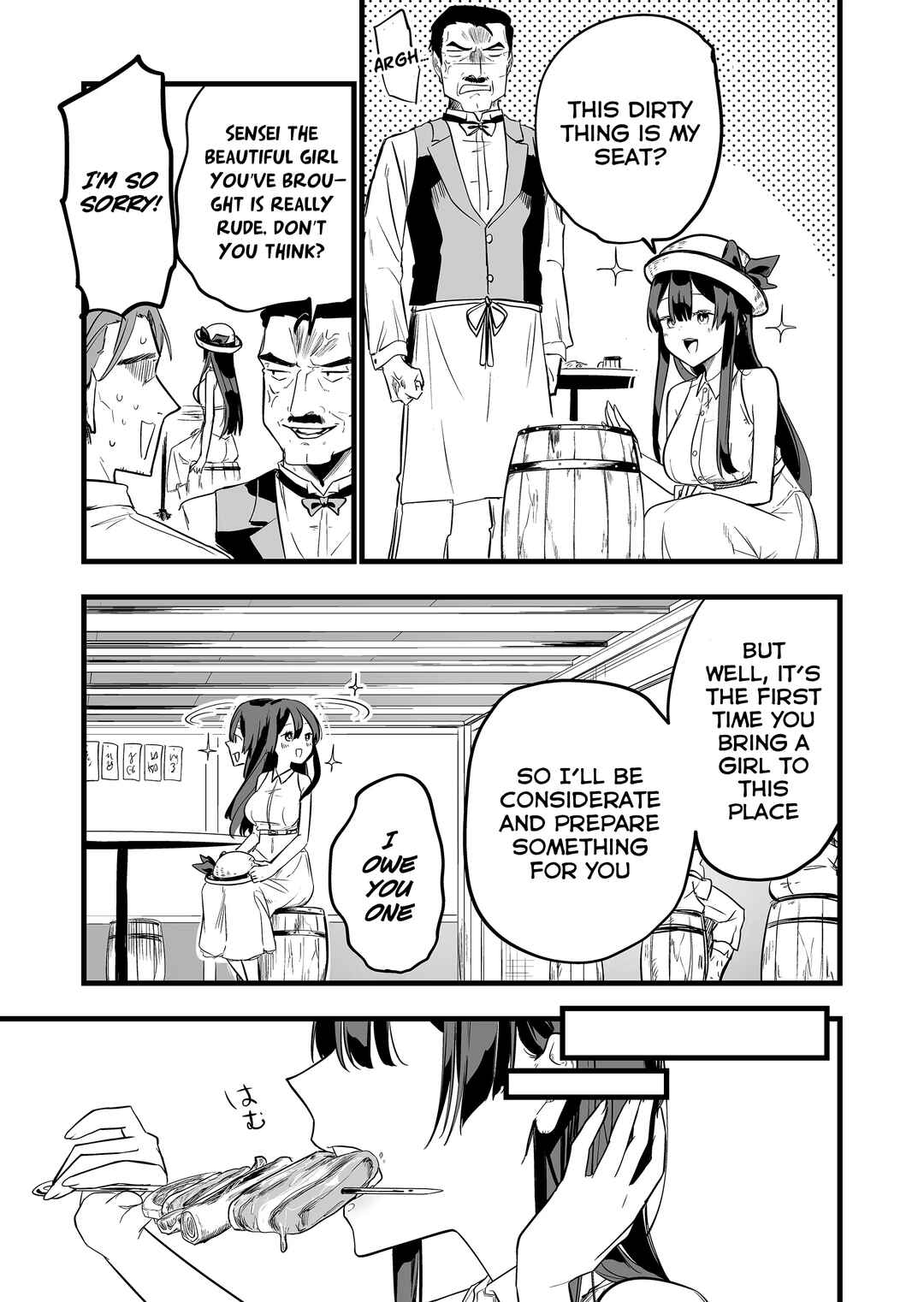 Page 7 Chapter 4 Ano Toki Tasukete Itadaita Monster Musume desu. Isekai Ossan Kyoushi Totsuzen no Moteki ni Konwaku suru