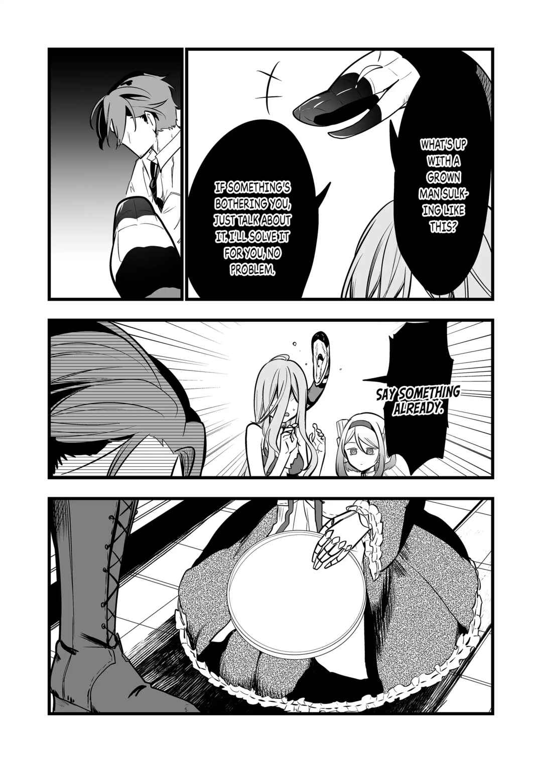 Page 12 Chapter 29 Ano Toki Tasukete Itadaita Monster Musume desu. Isekai Ossan Kyoushi Totsuzen no Moteki ni Konwaku suru