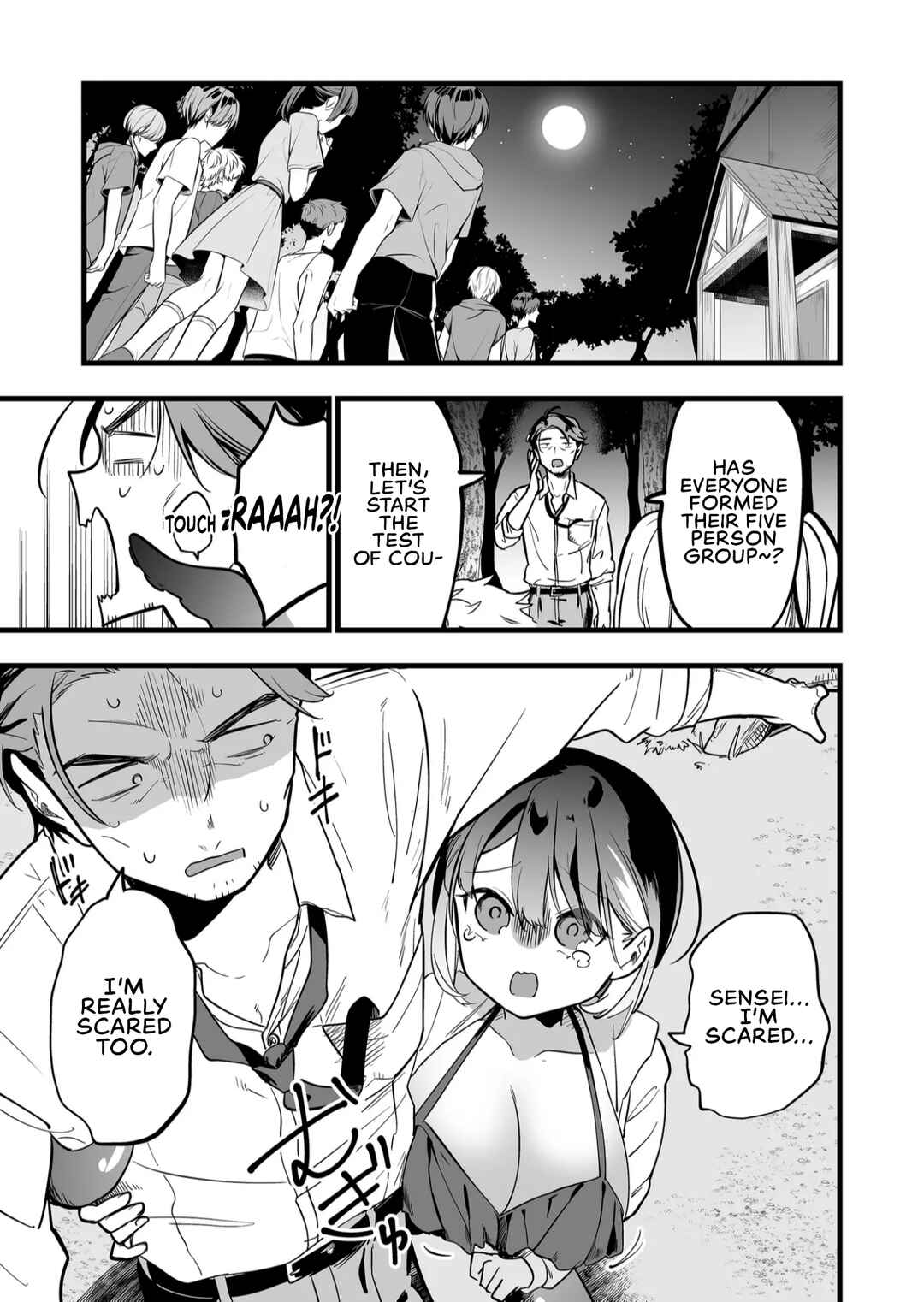 Page 1 Chapter 46 Ano Toki Tasukete Itadaita Monster Musume desu. Isekai Ossan Kyoushi Totsuzen no Moteki ni Konwaku suru