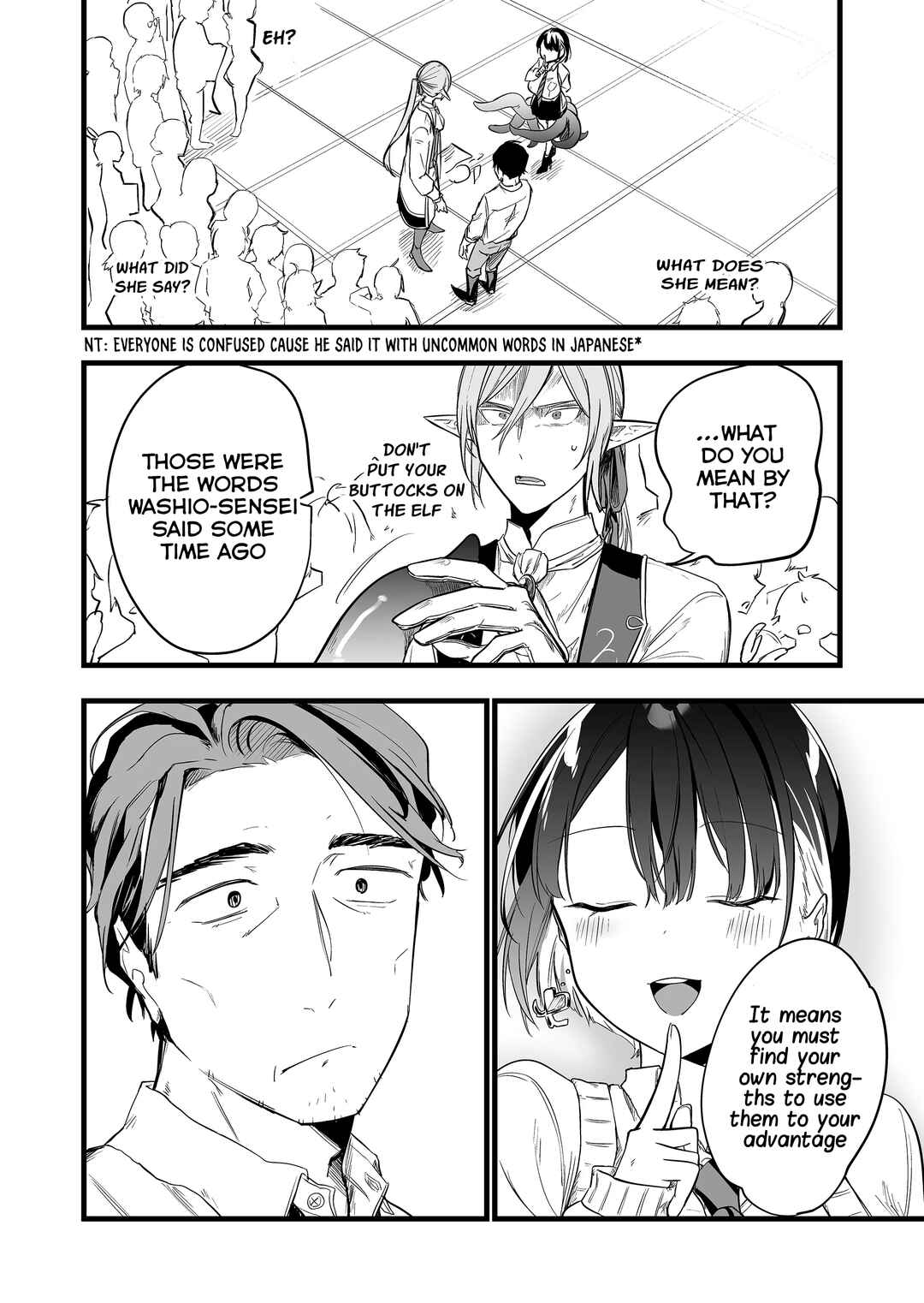 Page 23 Chapter 2 Ano Toki Tasukete Itadaita Monster Musume desu. Isekai Ossan Kyoushi Totsuzen no Moteki ni Konwaku suru