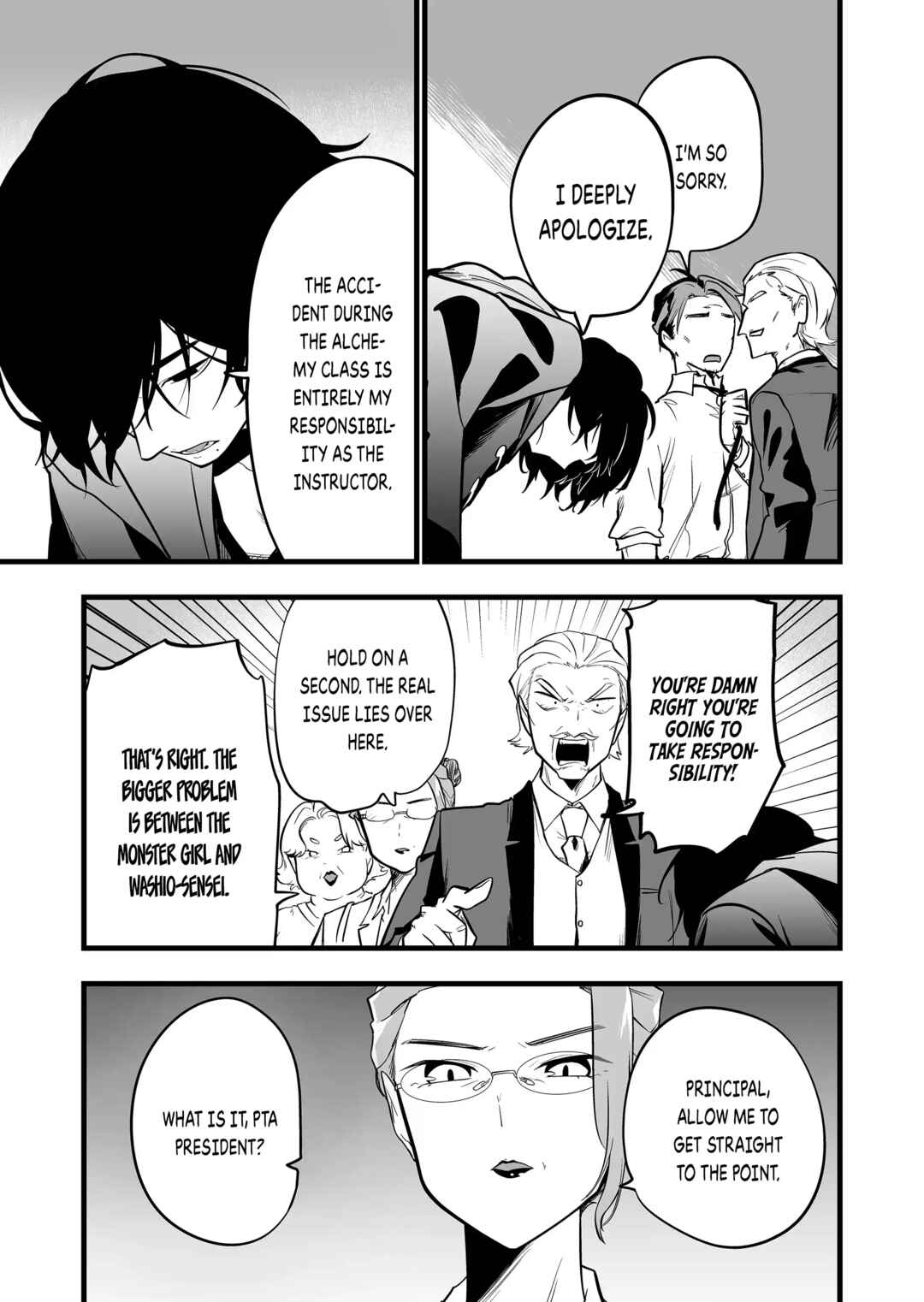 Page 9 Chapter 28 Ano Toki Tasukete Itadaita Monster Musume desu. Isekai Ossan Kyoushi Totsuzen no Moteki ni Konwaku suru
