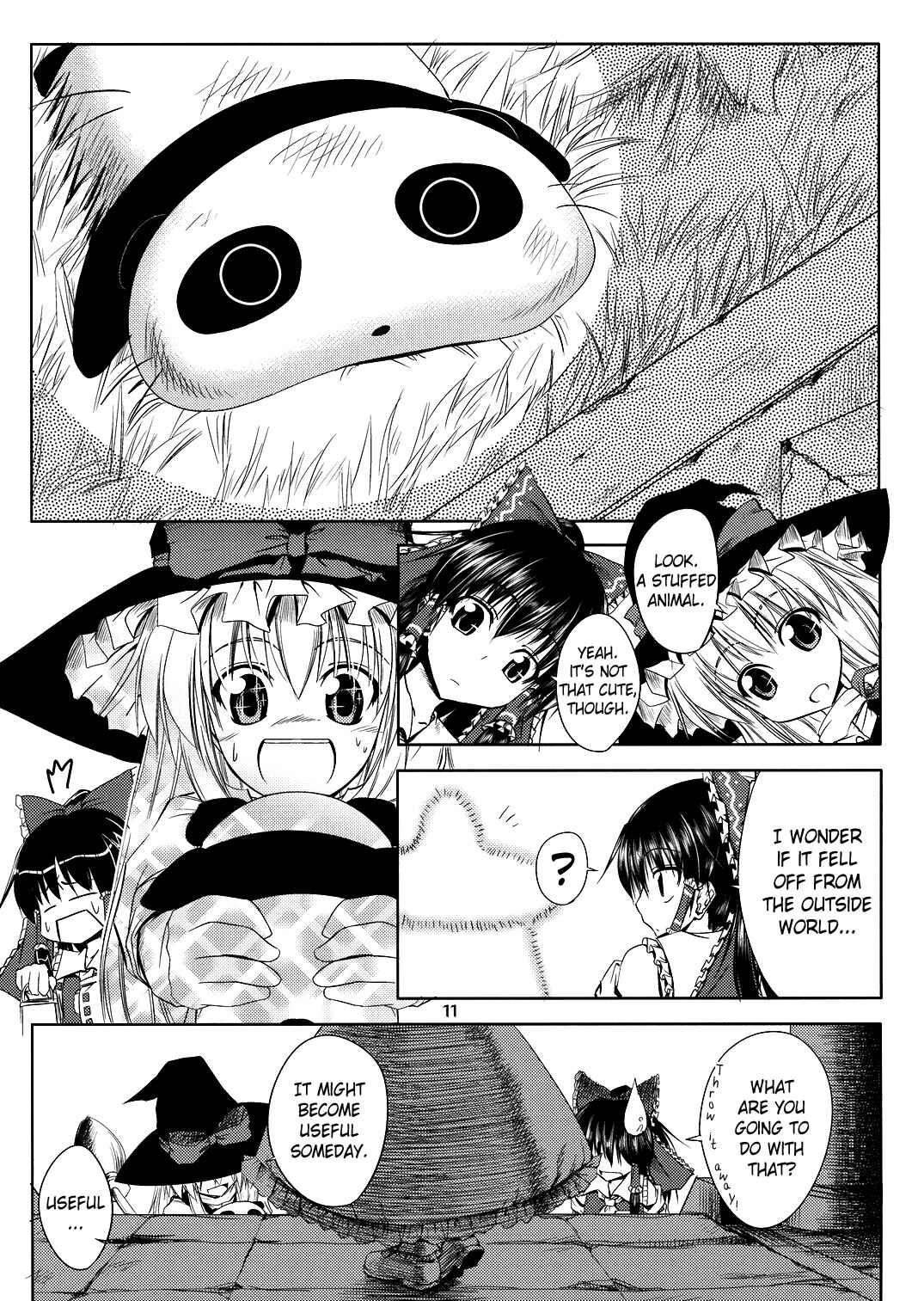 Page 9 Chapter Unknown_ffa7 Touhou - Kaze ga Otoshita Kajitsu no You na (Doujinshi)