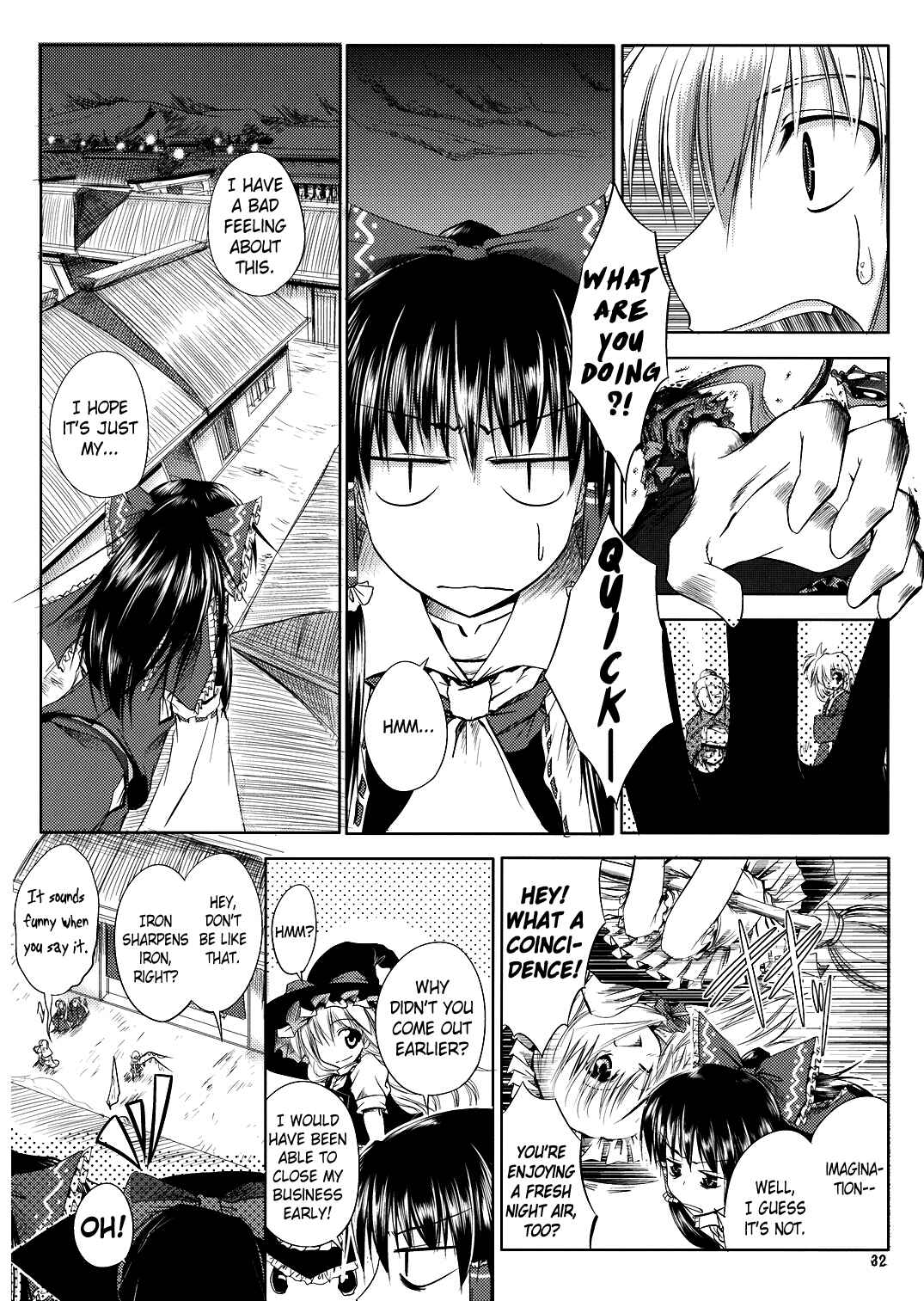 Page 30 Chapter Unknown_ffa7 Touhou - Kaze ga Otoshita Kajitsu no You na (Doujinshi)