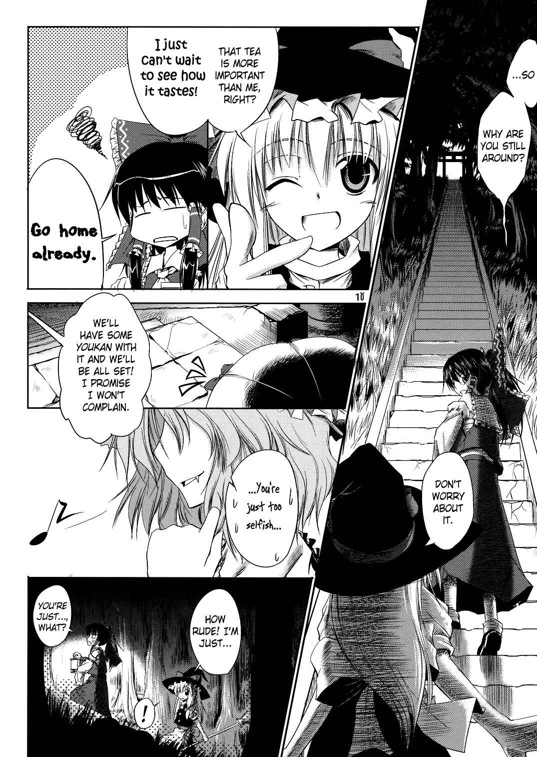 Page 8 Chapter Unknown_ffa7 Touhou - Kaze ga Otoshita Kajitsu no You na (Doujinshi)