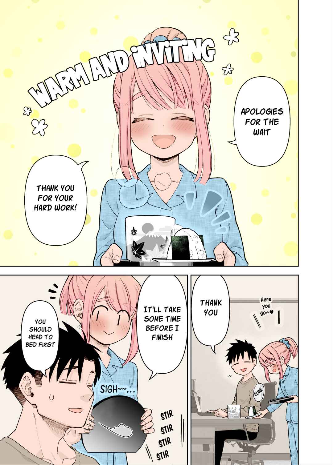 Page 1 Chapter 20 Gokugoku Futsuu no Fuufu no Hanashi (Fan Colored)