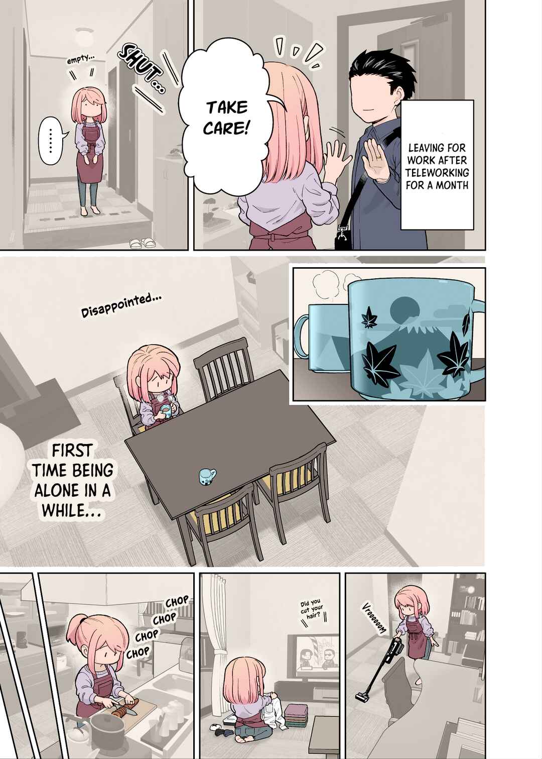 Page 1 Chapter 19 Gokugoku Futsuu no Fuufu no Hanashi (Fan Colored)